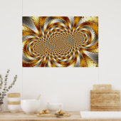 Swirl Fractal 1 - Poster Fractal (Cuisine)