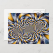 Swirl Fractal 2 - Fractal Briefkaart (Voorkant / Achterkant)