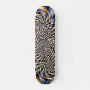 Swirl Fractal 2 - Fractal Skateboard
