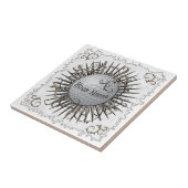 Swirl Golf golfer tegel Tegeltje (Zijkant)