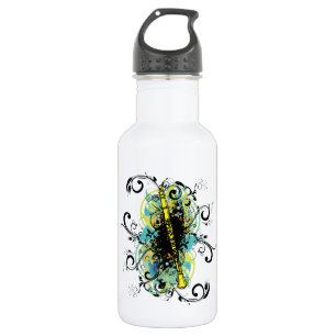 Swirl Grunge Clarinet Waterfles