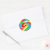 Swirl Lollipop snoep sticker (Envelop)