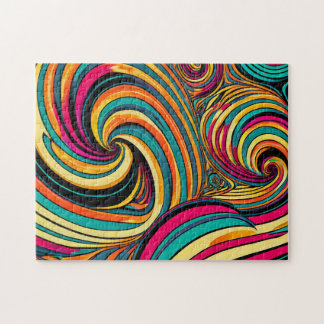 Swirl Motif coloré 2 Photo Puzzles Internet