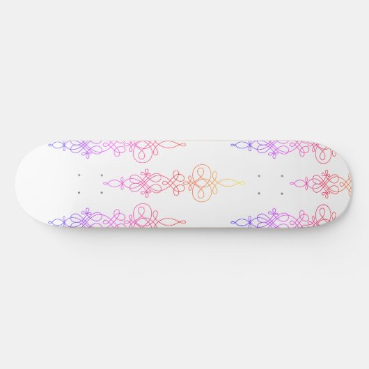 Swirl Ombre Skateboard (Horizontaal)