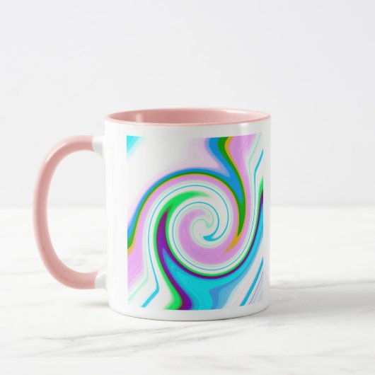 Swirl Pastel Mok (Links)