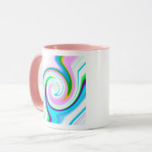 Swirl Pastel Mok (Voorkant links)