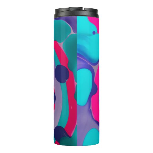 Swirl Pattern Monogram Thermosbeker (Achterkant)