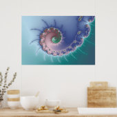 Swirl - Poster Fractal (Cuisine)