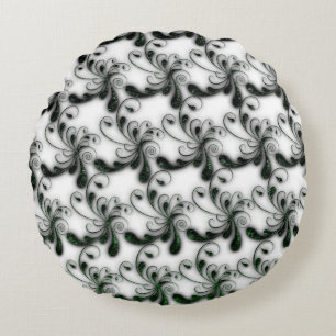 Swirl Rond Kussen