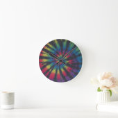 Swirl Spiraal Tie Dye PhatDyes Klok (Huis)