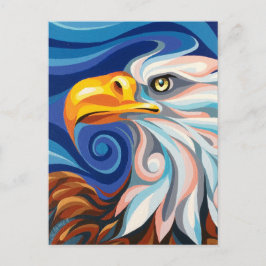 Swirl Spirits Eagle Briefkaart Spirit Power Animal