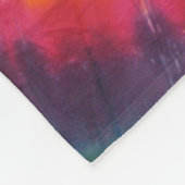 Swirl Tie Dye Fleece Deken (Hoek)