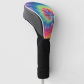 Swirl Tie Dye Golfheadcover (Schuin)