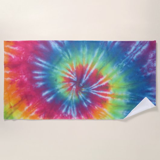Swirl Tie Dye Strandlaken (Voorkant)