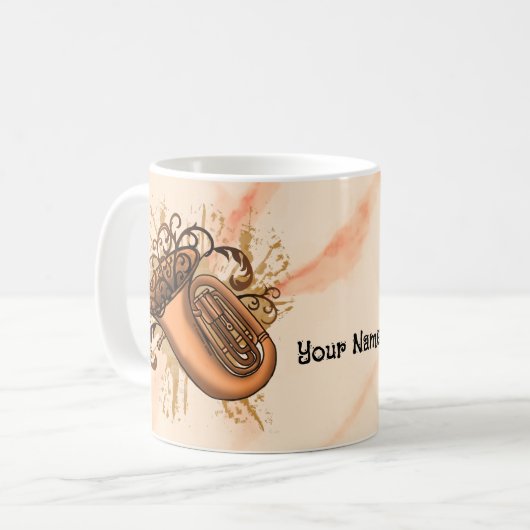 Swirl Tuba mug (Devant gauche)