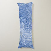 Swirling Blue....... Lichaamskussen (Voorkant Verticaal)