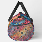 Swirling Cosmic Paw Print Plunjezak (Rechts)