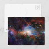 Swirling Cosmos Briefkaart (Voorkant / Achterkant)
