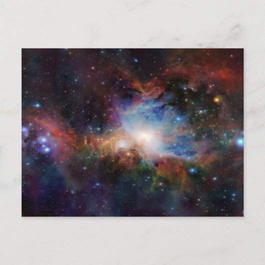 Swirling Cosmos Briefkaart (Voorkant)