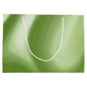 Swirling Green Groot Cadeauzakje (Achterkant)
