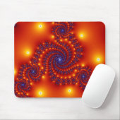 Swirling Lights Mousepad Muismat (Met muis)