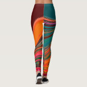 Swirling Party.... Leggings (Achterkant)