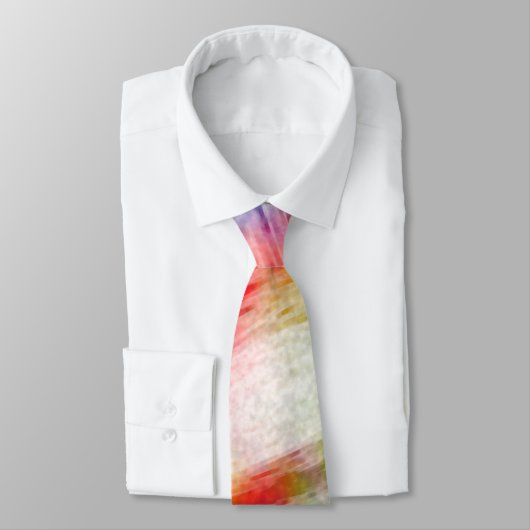 Swirling Psychedelic Tie Dye Stropdas (Gebonden)