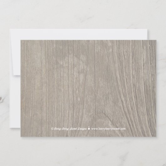 Swirling Script Wedding Enregistrer La Carte Date (Dos)