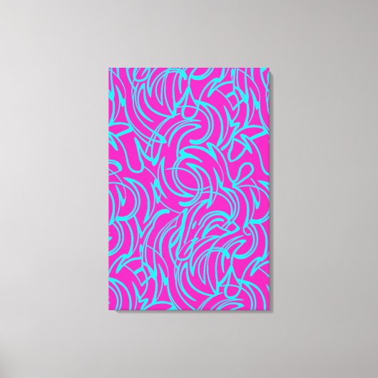 Swirls Canvas Afdruk (Voorkant)