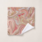 Swirls de Coral (Gant de toilette)