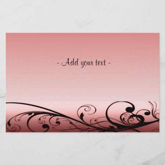 Swirls Deco Flyer (Voorkant)