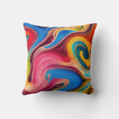 Swirls Kussen (Achterkant)