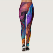 Swirls Leggings (Achterkant)