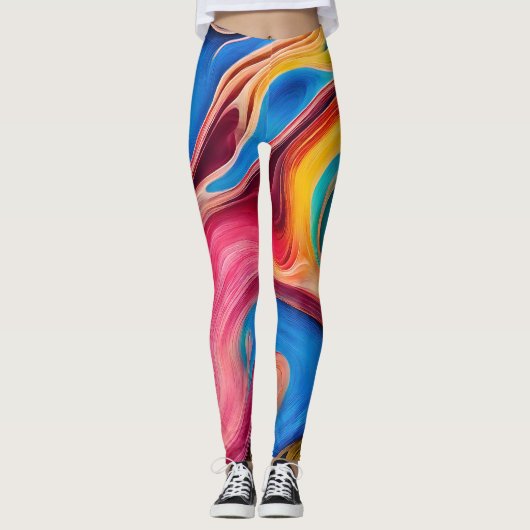Swirls Leggings (Voorkant)