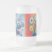 Swirls on the Mug Matglas Bierpul (Voorkant rechts)