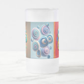 Swirls on the Mug Matglas Bierpul (Center)