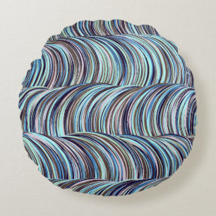 Swirls Rond Kussen