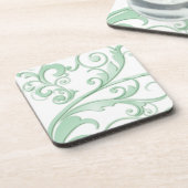 Swirls schuiven bier onderzetter (Linkerzijde)