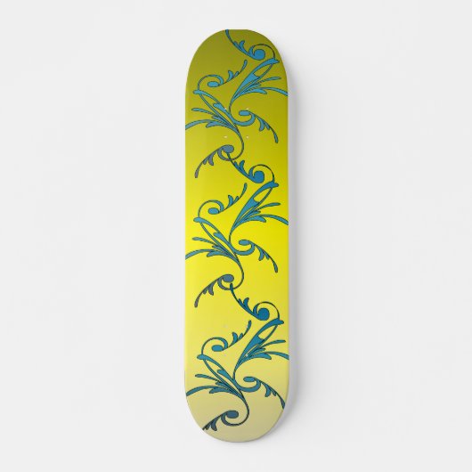 Swirls Skateboard (Voorkant)