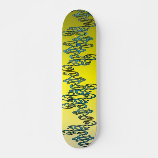 Swirls- Skateboard (Voorkant)