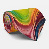 Swirls Stropdas (Opgerold)