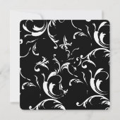 Swirls Wedding Invitation (Dos)