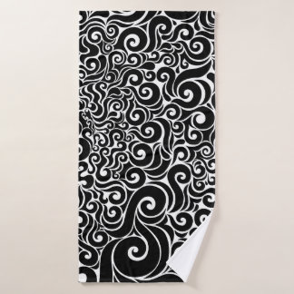 Swirly Design Badhanddoek