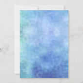 Swirly huwelijksuitnodiging kaart (Achterkant)