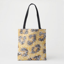 Swirly Leopard Design Draagtas