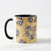 Swirly Leopard Pattern Mok (Links)