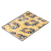 Swirly Leopard Pattern Notitieboek (Linkerzijde)