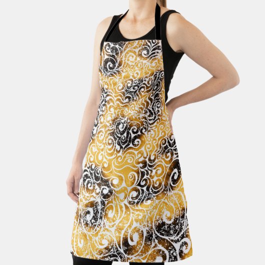 Swirly Leopard Pattern Schort (Insitu)