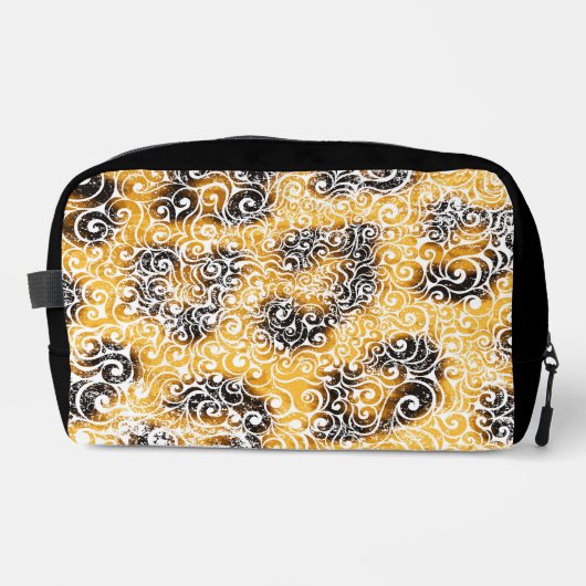 Swirly Leopard Pattern Toilettasje (Voorkant)