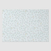 Swirly Mint Stars & Moons Tissuepapier (Voorkant)